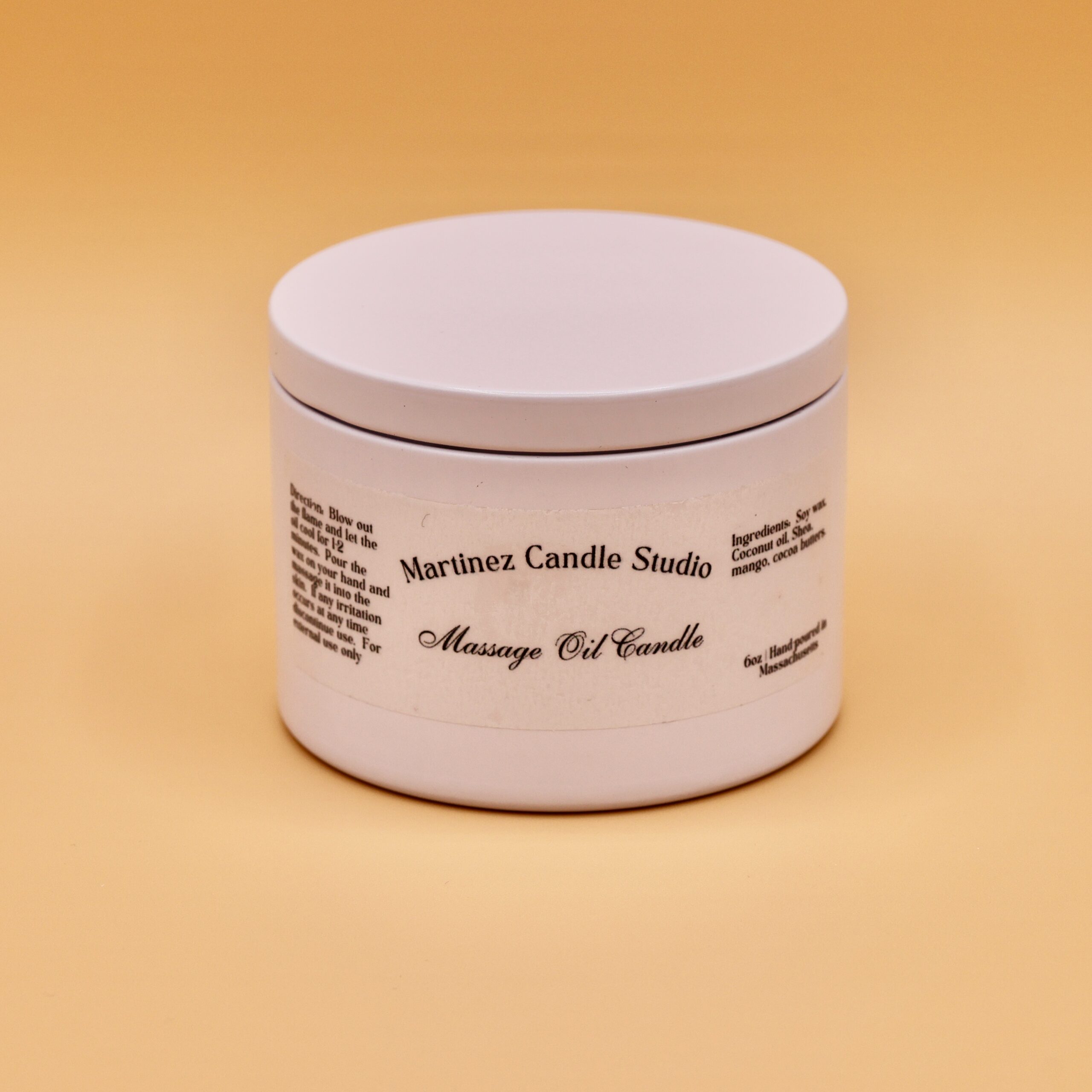 Massage Oil Candle